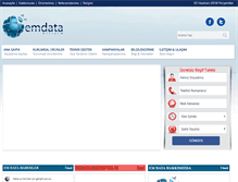 Tablet Screenshot of emdatabilisim.com